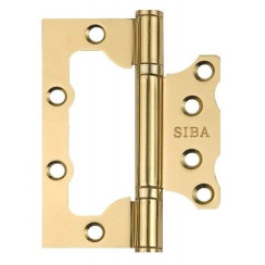 Петля дверная карточная Siba 2BB (100x38x2,5 мм) BP полированная латунь Петля дверная карточная Siba 2BB (100x38x2,5 мм) BP полированная латунь