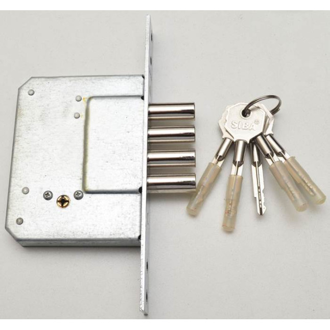 Замок врізний Siba 10189 / 4MF 5 Key