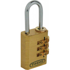 Замок навесной Tokoz Delta 20/3 кодовый