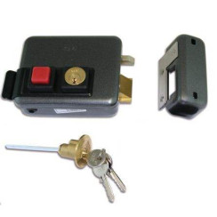 Замок накладной электромеханический Iseo 521320605 левый, внутрь Замок накладной электромеханический Iseo 521320605 левый, внутрь