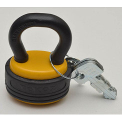 Замок навесной Tokoz Hercules TK11 M дисковый желтый Замок навесной Tokoz Hercules TK11 M дисковый желтый