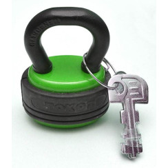 Замок навесной Tokoz Hercules TK11 M дисковый зеленый