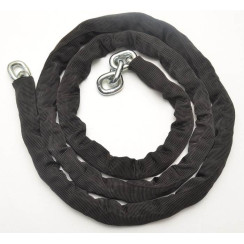 Закаленная цепь в чехле 2 метра Tokoz