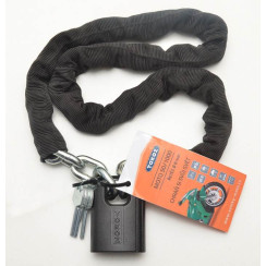 Навесной замок Tokoz Moto 50/1000 TK9_M (PLUTO 50 с цепью 1м)