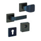 Броненакладка накладная Rostex R1 Quadrum Square Black mat Броненакладка накладная Rostex R1 Quadrum Square Black mat