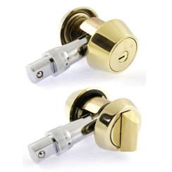 Замок врізний Mul-t-lock Dead bolt Hercular Interactive + (ключ-тумблер) латунь Замок врізний Mul-t-lock Dead bolt Hercular Interactive + (ключ-тумблер) латунь