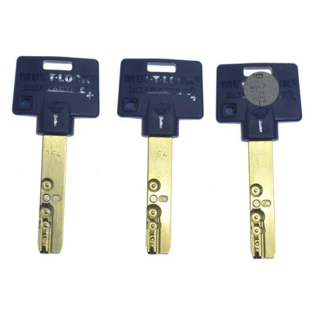Замок врізний Mul-t-lock Dead bolt Hercular Interactive + (ключ-тумблер) латунь Замок врізний Mul-t-lock Dead bolt Hercular Interactive + (ключ-тумблер) латунь