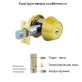 Замок врізний Mul-t-lock Cliq Hercular Dead bolt MT5 + (ключ-тумблер) полірована латунь
