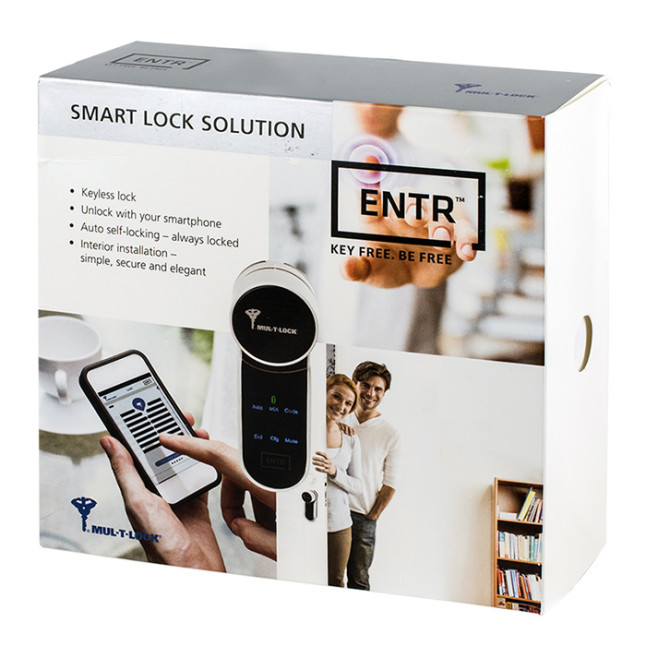 Замок електромеханічний Mul-t-lock Enter чорний
