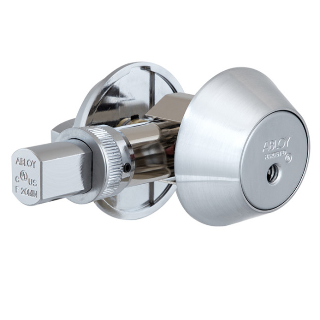 Замок цилиндровый Abloy Protec Dead Bolt ME 154 матовый хром Замок цилиндровый Abloy Protec Dead Bolt ME 154 матовый хром