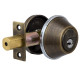Замок врезной Mul-t-lock Dead Bolt DBM Classic (ключ-тумблер) античная латунь