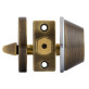 Замок врезной Mul-t-lock Dead Bolt DBM Classic (ключ-тумблер) античная латунь