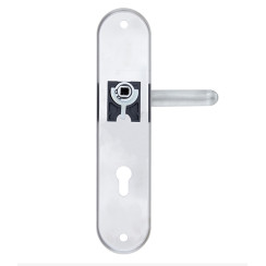 Защитная фурнитура Rostex R4 Universal (85мм) Cr/Mat матовый хром