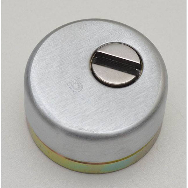 Броненакладка врезная Disec BDS-16 Oval Sferik матовый хром