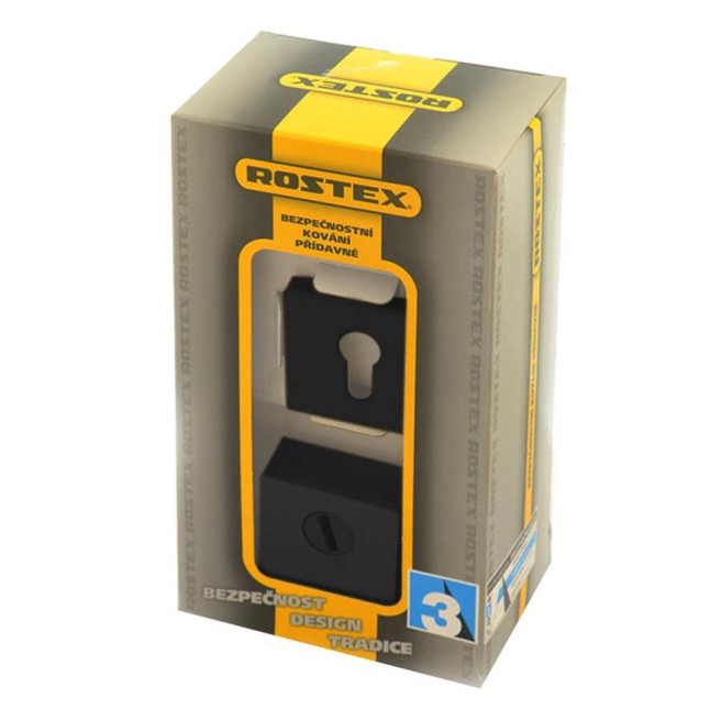 Защитная фурнитура Rostex R3/H Quadrum (38-45мм) Ti/pvd черная матовая Защитная фурнитура Rostex R3/H Quadrum (38-45мм) Ti/pvd черная матовая