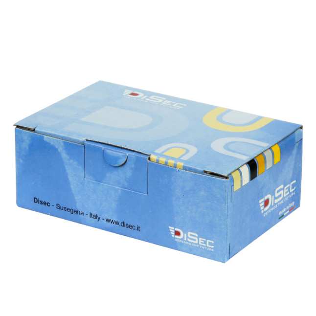 Броненакладка врезная Disec BKS260 Monolito Milano Kripton латунь PVD