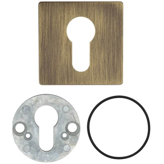 Декоративная накладка Disec KT002 PZ SQUARE бронза