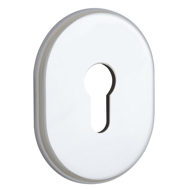Декоративная накладка Disec KT036 PZ Oval хром