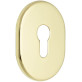 Декоративная накладка Disec KT036 PZ Oval латунь PVD