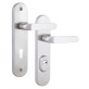 Защитная фурнитура Rostex R4 SOLID RESIST (85мм) Cr/Мat матовый хром Защитная фурнитура Rostex R4 SOLID RESIST (85мм) Cr/Мat матовый хром