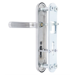 Защитная фурнитура Rostex R4 Solid-Resist (90мм) Cr/Мat матовый хром