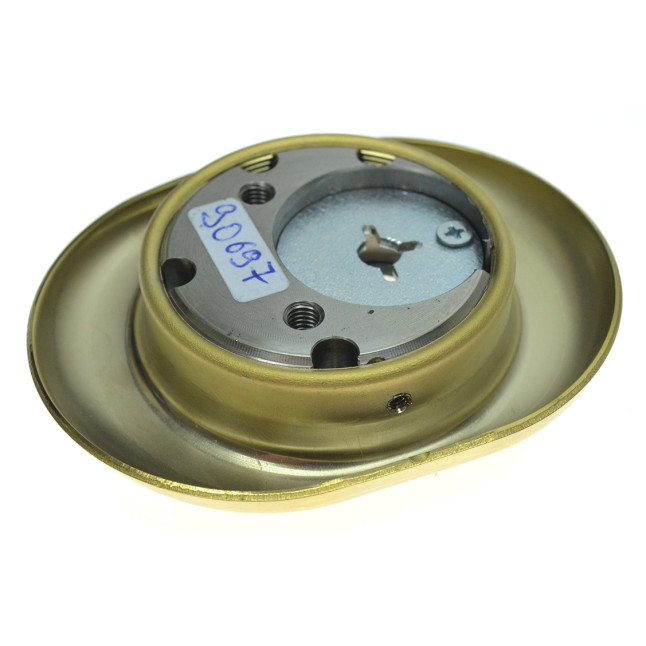 Броненакладка врізна Disec Magnetic 3G8FM Omega латунь PVD