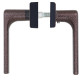 Защитная фурнитура Rostex 807 (72мм) антик brown Защитная фурнитура Rostex 807 (72мм) антик brown