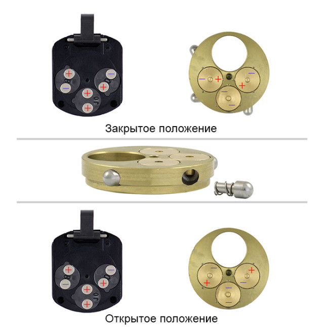 Броненакладка врезная Disec 3G2FM черный глянцевый 25мм Броненакладка врезная Disec 3G2FM черный глянцевый 25мм