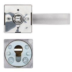 Защитная фурнитура Rostex R4/H Quadrum Cr/Mat нержавеющая сталь Защитная фурнитура Rostex R4/H Quadrum Cr/Mat нержавеющая сталь