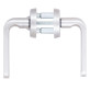 Защитная фурнитура Rostex R4 Solid-Pro (90мм) нержавеющая сталь матовая (Копия)