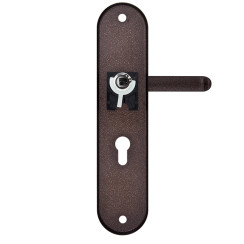 Защитная фурнитура Rostex R4 Universal (85мм) 71-85 Gn коричневая порошковая краска