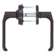 Защитная фурнитура Rostex R4 Universal (85мм) 71-85 Gn коричневая порошковая краска