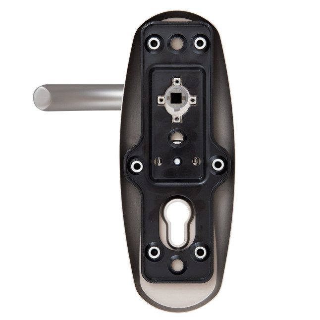 Захисна фурнітура Mul-t-lock Platinum fix-mov нікель сатин