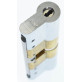 Цилиндр Abloy Protec 2 107 (51x56) CR хром CY 322 5KEY ключ-ключ