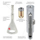 Цилиндр Abloy Protec 2 62 (31x31) CR хром CY 322 5KEY ключ-ключ