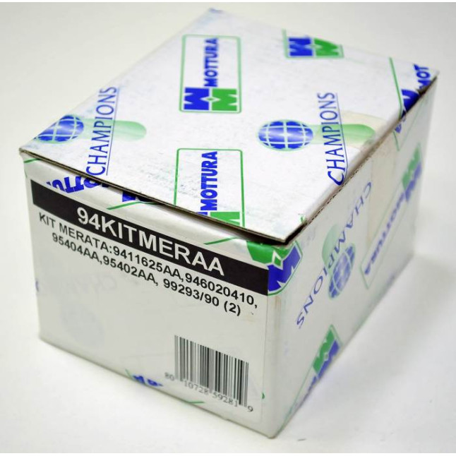Броненакладка врізна Mottura 94 kit mer AA анодируване срібло
