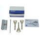 Цилиндр Abloy Protec 2 107 (46x61) MCR матовый хром CY 322 ключ-ключ