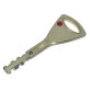 Цилиндр Abloy Protec 2 107 (46x61) MCR матовый хром CY 322 ключ-ключ