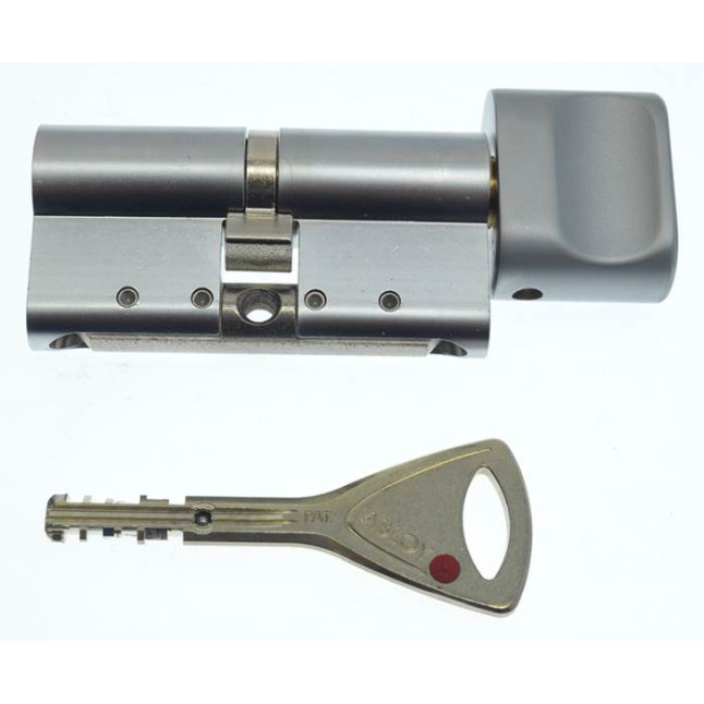 Циліндр Abloy Protec 2 107 (71x36T) MCR матовий хром CY 323 ключ-тумблер