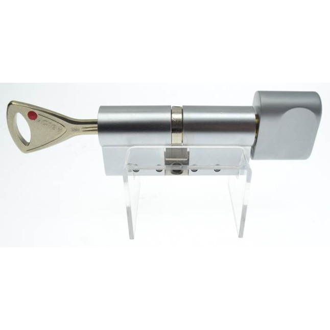 Циліндр Abloy Protec 2 107 (61x46T) MCR матовий хром CY 323 ключ-тумблер