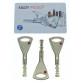 Циліндр Abloy Protec 2 107 (61x46T) MCR матовий хром CY 323 ключ-тумблер