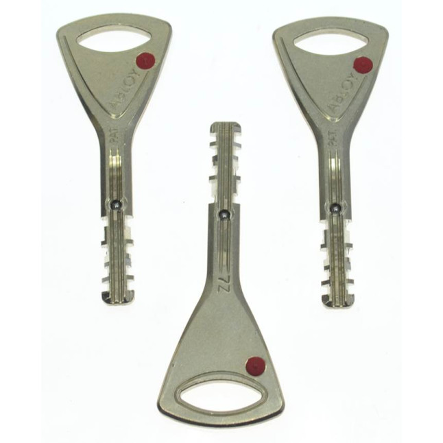 Циліндр Abloy Protec 2 107 (61x46T) MCR матовий хром CY 323 ключ-тумблер