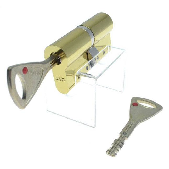 Цилиндр Abloy Protec 2 102 (46x56) Kila латунь CY 322 ключ-ключ