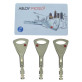Цилиндр Abloy Protec 2 107 (51x56) Kila латунь CY 322 ключ-ключ