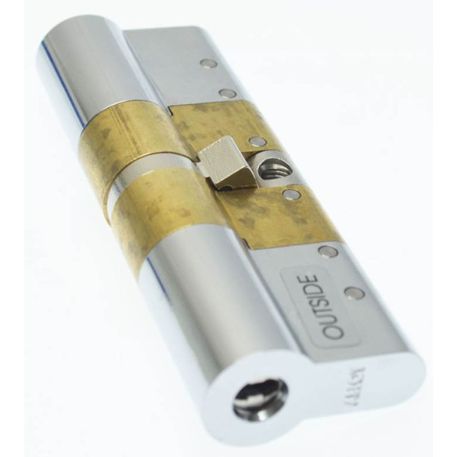 Цилиндр Abloy Protec 2 107 (51x56) CR хром CY 322 ключ-ключ