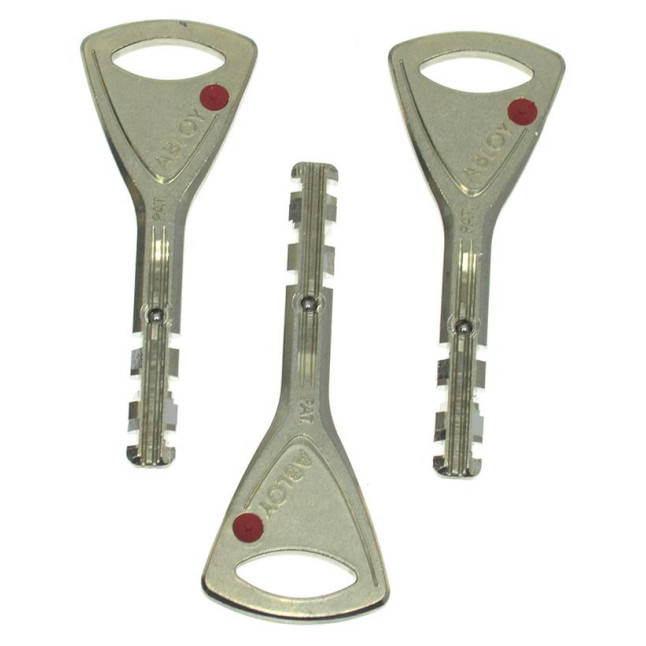 Циліндр Abloy Protec 2 107 (56x51T) CR хром CY 323 ключ-тумблер