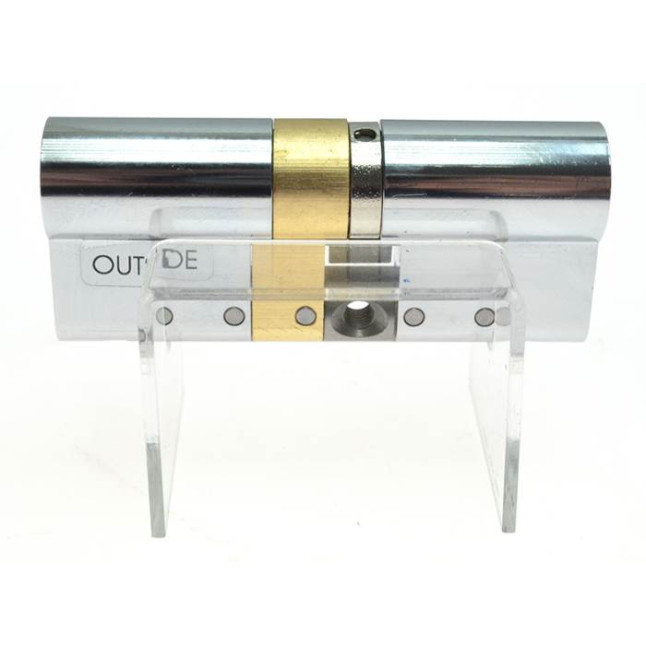 Циліндр Abloy Novel 105 (52,5x52,5) CR хром CY 322U ключ-ключ