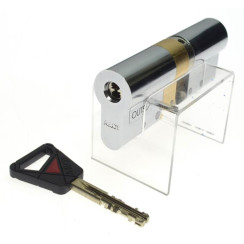 Цилиндр Abloy Novel 90 (42,5x47,5) CR хром CY 322U ключ-ключ Цилиндр Abloy Novel 90 (42,5x47,5) CR хром CY 322U ключ-ключ