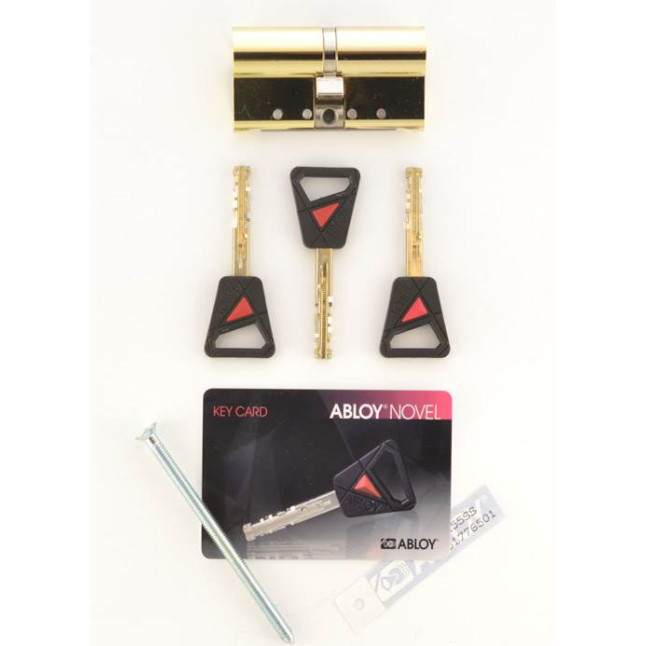 Цилиндр Abloy Novel 95 (47,5x47,5) Kila латунь CY 322U ключ-ключ Цилиндр Abloy Novel 95 (47,5x47,5) Kila латунь CY 322U ключ-ключ