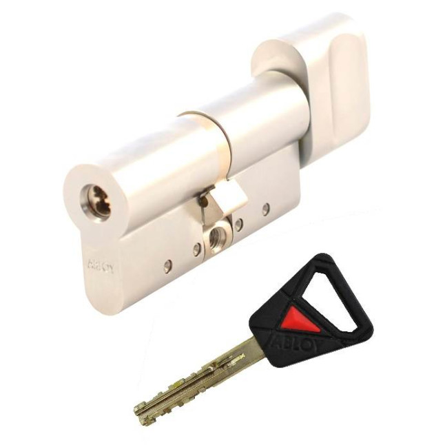 Цилиндр Abloy Novel 79 (32,5x46,5T) MCR матовый хром CY 323U ключ-тумблер Цилиндр Abloy Novel 79 (32,5x46,5T) MCR матовый хром CY 323U ключ-тумблер
